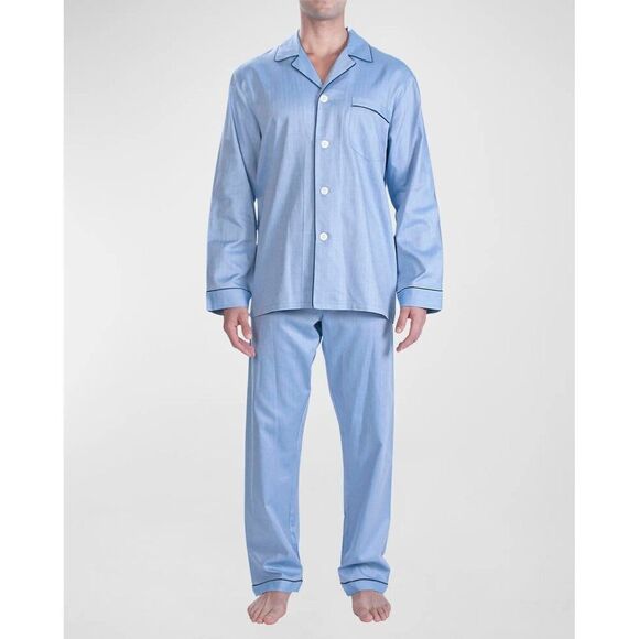Majestic International Men's Piped Pajama Set, NWT, XXL (Neiman Marcus, Nordst.) - Picture 1 of 11
